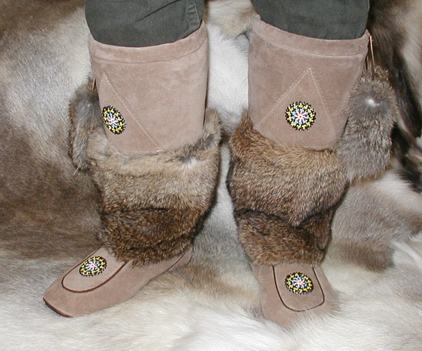 alaskan fur boots