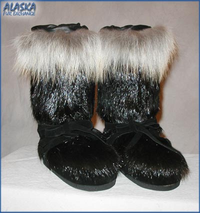 alaskan fur boots